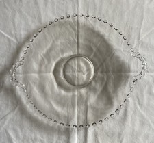 Candlewick 400/145D 12-calowy dwuręczny talerz do serwowania cesarskie szkło elegancki doskonały