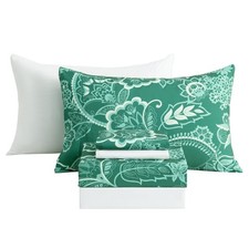 Botanical 6-Piece Full Size Sheets Set, Boho Floral Print Brushed Microfiber ...