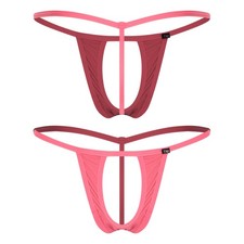 Mens Underwear Beach Briefs Sexy Trunks Low Rise Panties Nightwear Swimwear