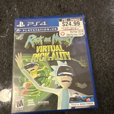 Rick and Morty Virtual Rick-Ality (PlayStation 4, 2018) Tested