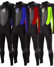Mens Turbo Wetsuit 2.5mm Neoprene Full Length Steamer Men?s Surf Kayak Swim SUP