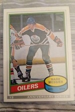Mark Messier Anniversary Rookie Card ( Printing Error Card)