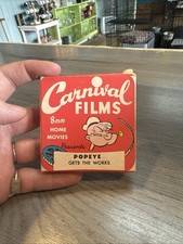 Carnival Films 8mm Home Movie – Popeye "The Nurse Maid" – Vintage Reel 8mm 50ft
