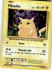 Pikachu - 35/108 (Cracked Ice Holo) Holo Rare Deck Exclusives 035/108 LP