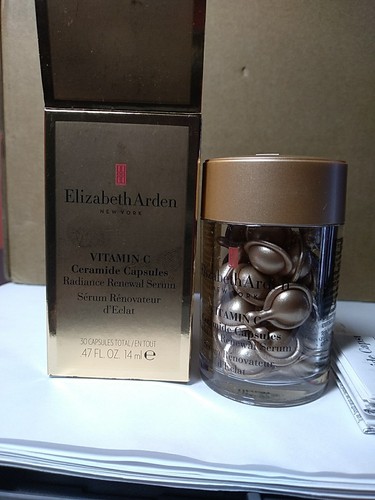 ELIZABETH ARDEN Vitamin C Ceramide Capsules Radiance Renewal Serum 30CT Neu im Karton - Bild 2 von 7