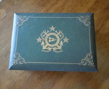 Empty Vintage Leather Le Coultre Master Mariner Automatic Presentation Box