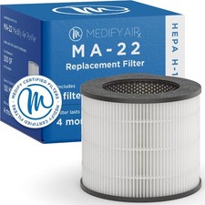 Medify MA-22 Genuine Replacement Filter 3 in 1 with Pre-filter, True HEPA H13
