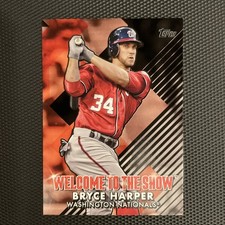 2022 Topps Series 1 - Welcome to the Show Bryce Harper #WTTS-48 Black /299