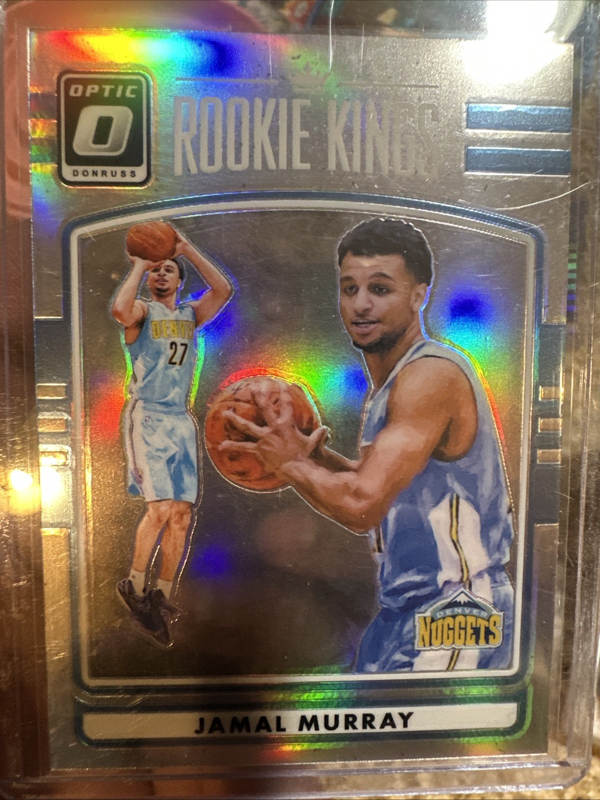 2016-17 Donruss Optic Rookie Kings Jamal Murray #7 Holo Silver Prizm (RC)