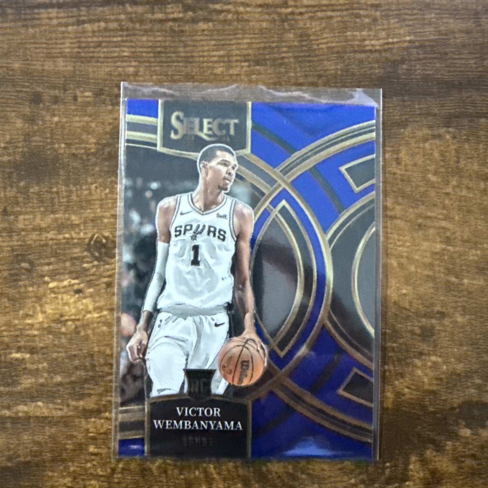 Victor Wembanyama 2023-24 Panini Select RC Premier Blue #121