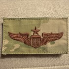 US Air Force Senior Pilot Wings, 2x OCP & 1 Large Metal + 1 Small Metal Badge — photo 3