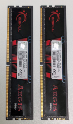 G.SKILL Aegis 32GB (2 x 16GB) PC4-25600 (DDR4-3200) RAM KIT