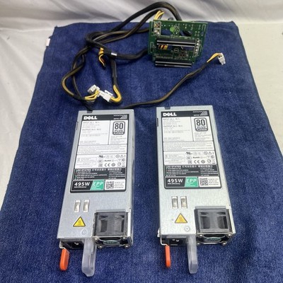 Dell D495ES1 495W Server Power Supply X2 With Power Distribution Board