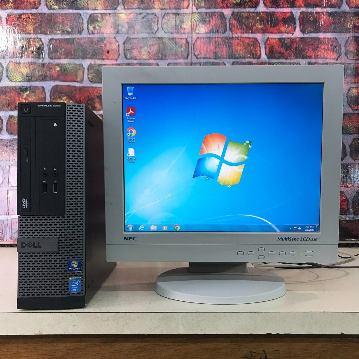 DELL OptiPlex 3020 SFF PC i5-4570 3.20GHz 4GB RAM 500GB HDD 
