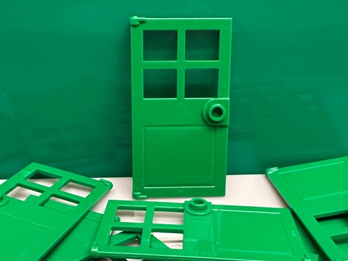 LEGO Window, Frame, Bay, Pane, Door, Glass, House, Building, City, 114 Types - Picture 62 of 99