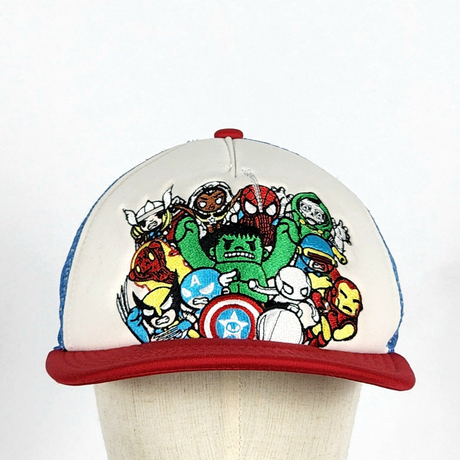 Tokidoki X Marvel Avengers New Era Foam Embroidered Snapback Polyester Hat