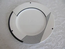 Christopher Stuart Optima Angles-Geometric- 12" Chop Plate/Round Platter