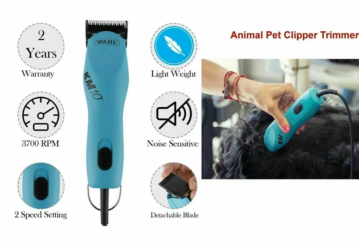 Wahl km10 cheap dog clippers