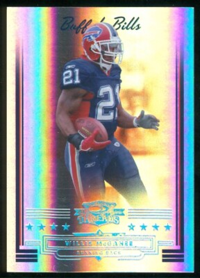 2006 Donruss Threads Century Proof Platinum #137 Willis McGahee /25 - NM-MT