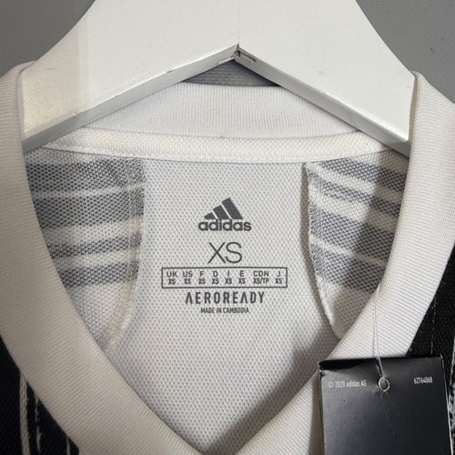 BNWT JUVENTUS ITALY 2020 2021 HOME FOOTBALL SHIRT JERSEY #7 RONALDO ADIDAS XS - Picture 5 of 10