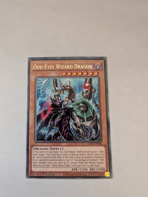 Odd-Eyes Wizard Dragon LED6-EN046 Legendary Duelists: Magical Hero 1st 