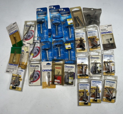 Dermal Tool Bits Mixed Lot of 25 Grinding Sanding Cutting 