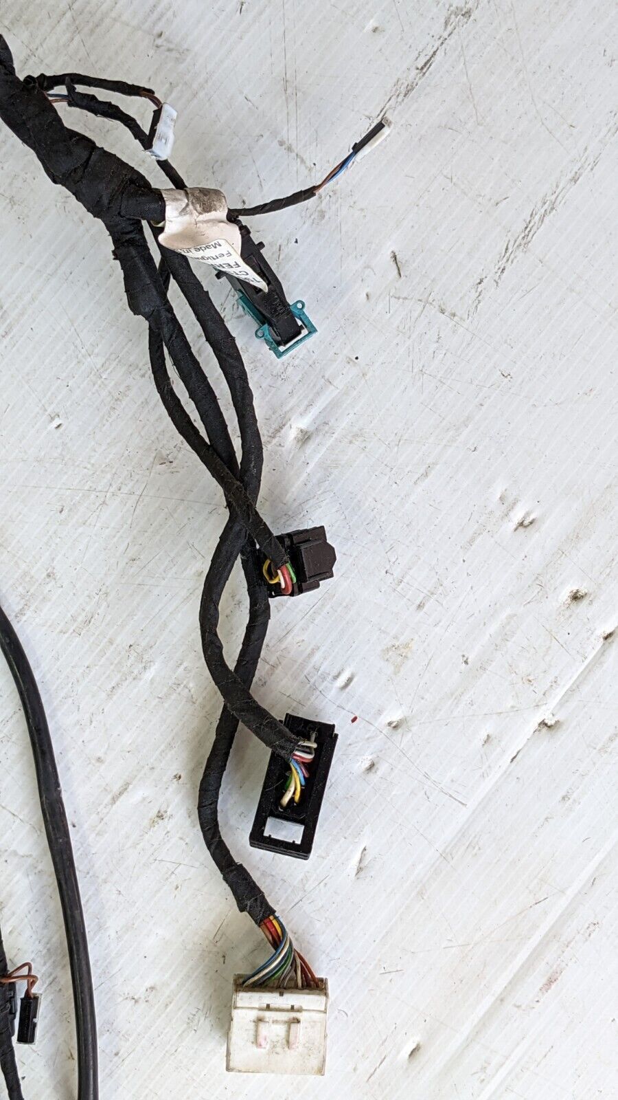 FERRARI 360  SPIDER PARTS  CAPOTE CONVERTIBLE TOP WIRING
