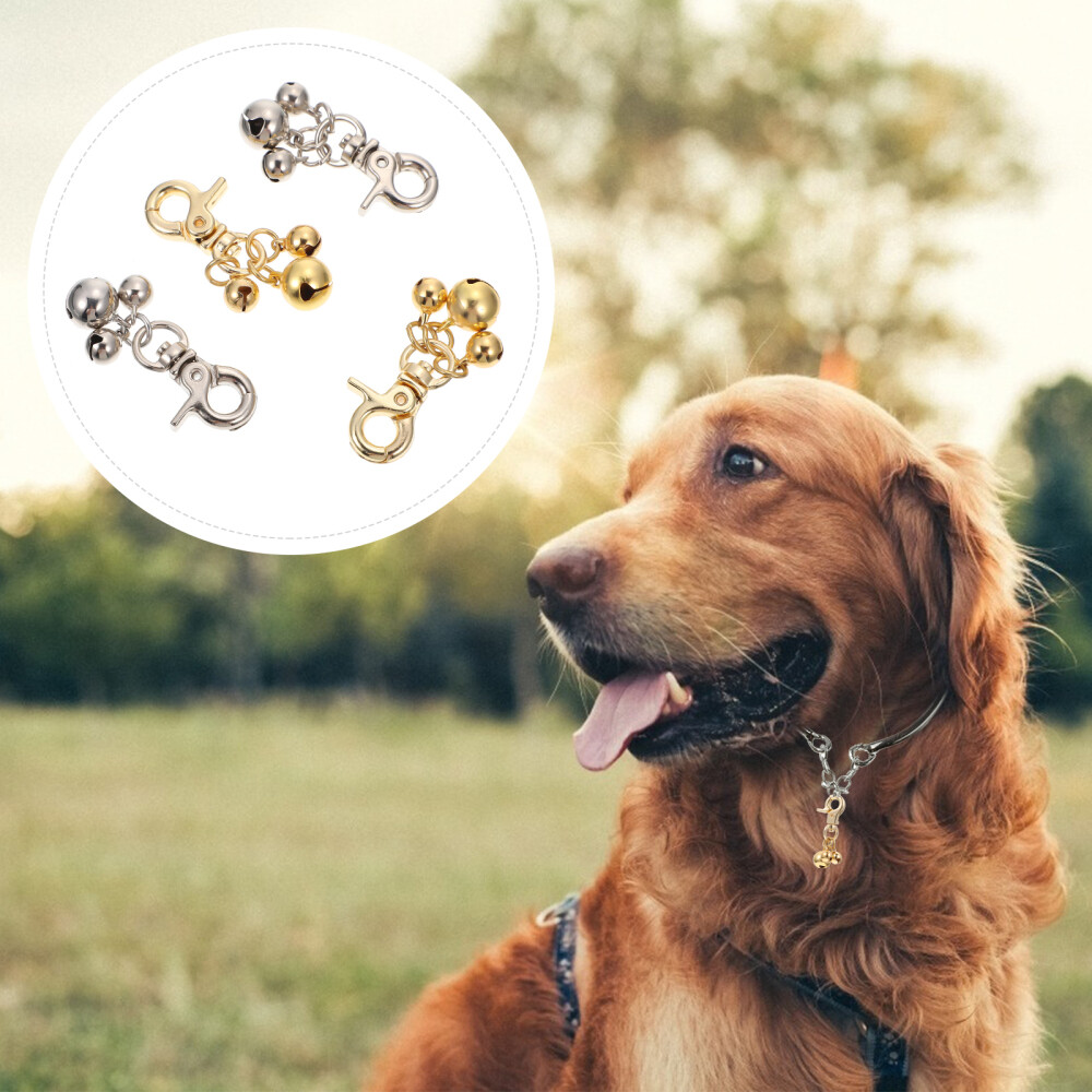 4Pcs Bell Pendants Dog Jingle Bell Training Puppy Collar Bell eBay