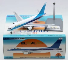 Inflight IF762LY0122 El Al Boeing 767-200 4X-EAB Diecast 1/200 Model Airplane