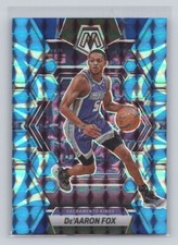 2022-23 DeAaron Fox Mosaic*Blue Reactive Prizm* No. 181 Sacramento Kings