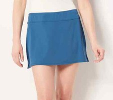 Jantzen Side Slit Swim Overskirt-Moroccan Blue-Reg 10-NWT-A489050