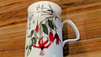 *Royal Botanic Garden Edinburgh Roy Kirkham Tableware England FUSHIA Mug Cup