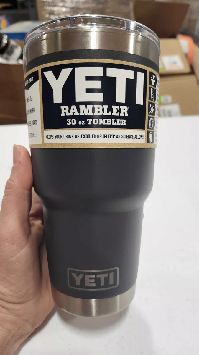 YETI 30 oz Tumbler w/ Magslider Lid - Black - CEC