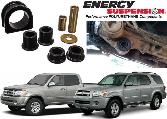 Energy Suspension 810104G Steering Rack Bushing Set For 2000-2006