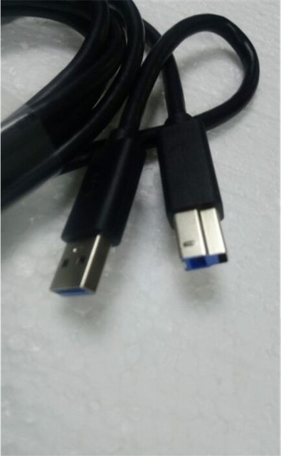 Câble USB 3.0 Dell Type A Vers Type B - Référence 4531515001A0R32, Couleur Noire, Longueur Standard, Neuf