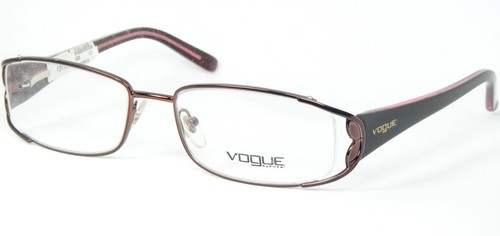 Vogue VO 3693 811 SHINY DARK BROWN EYEGLASSES GLASSES VO3693 52-17-130mm(NOTES)