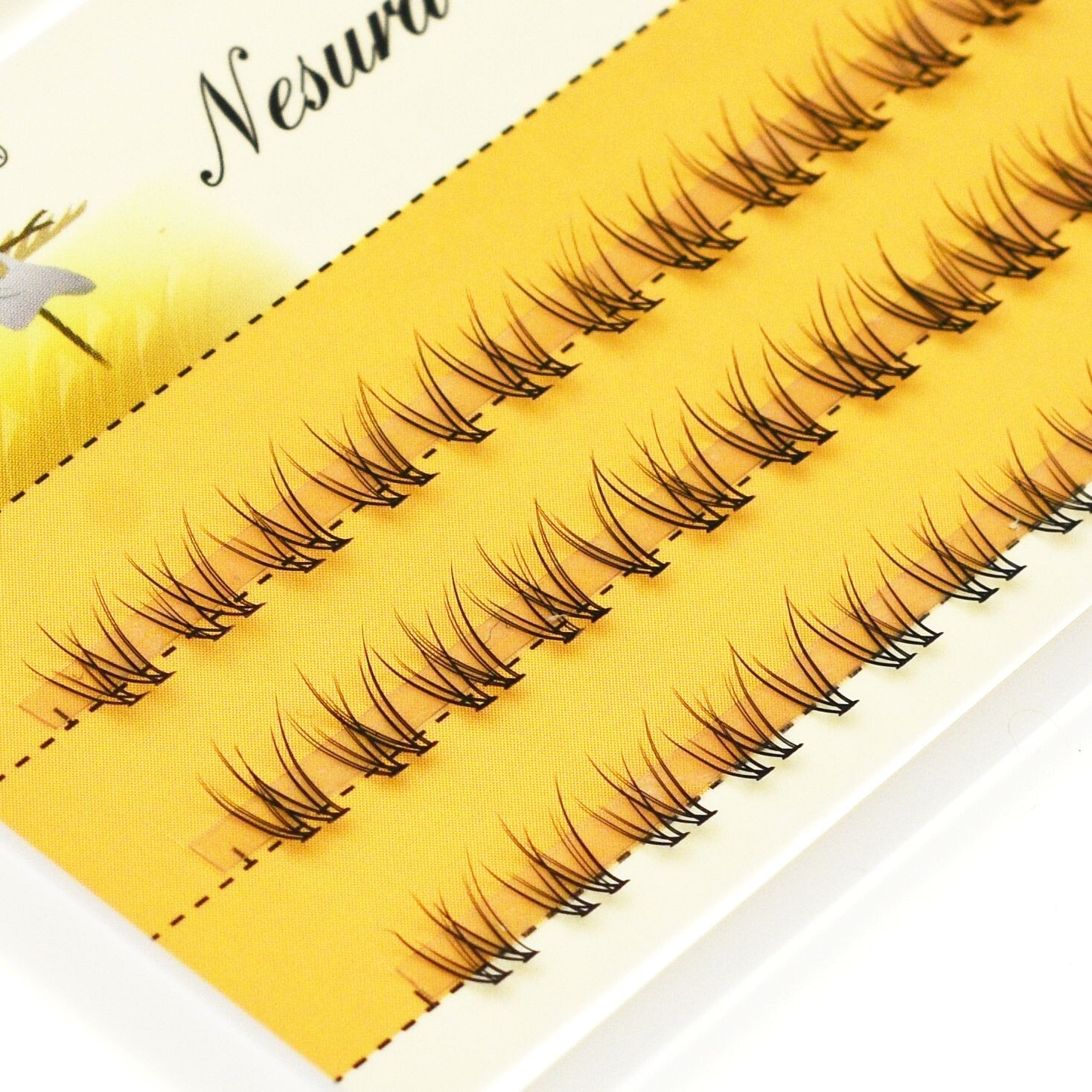 Lashes Cluster Eyelashes Individual Bottom Lower Natural Under Eye False Flare
