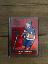 2016-17 fleer precious metal gems Anthony Beauvillier Red /150 Rookie Card