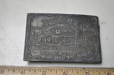 Jack Daniels Whiskey Die Cast Metal Buckle St Louis Exposition 1904 see picture