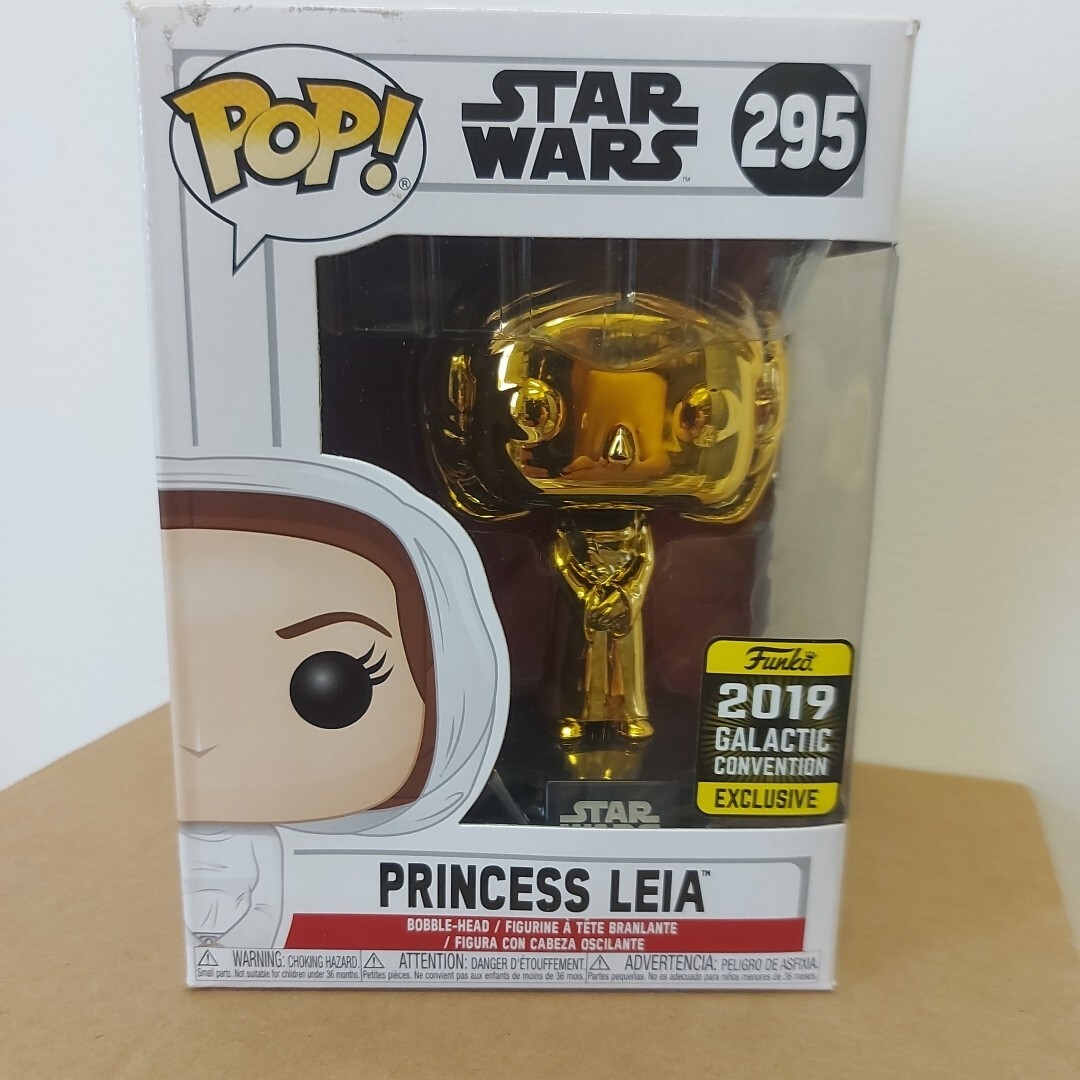 Funko Pop Star Wars Princess Leia #295 Exclusive.