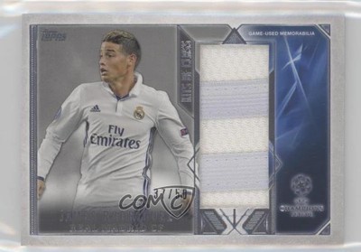 2016-17 Topps UCL Showcase Kits of Class /50 James Rodriguez #KC 