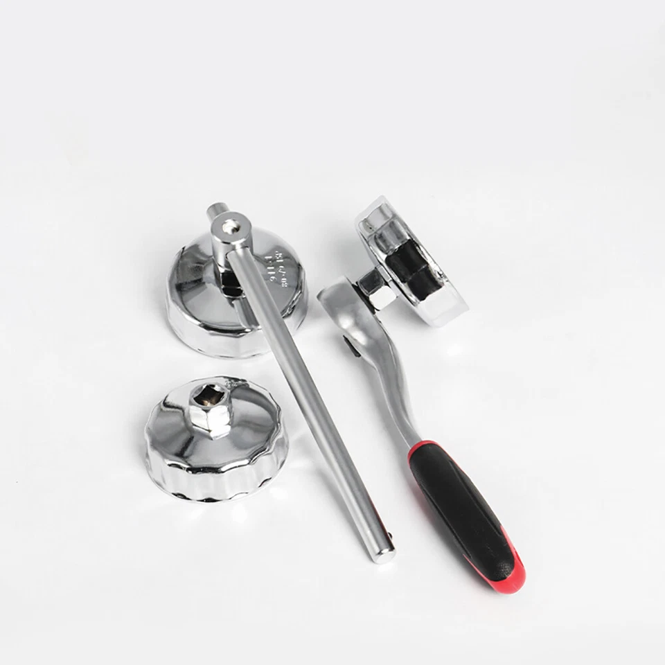 73-102mm Oil Filter Cap Socket Wrench Removal Tool Professional Heavy Duty Steel - Image 4 of 4