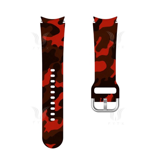 Camouflage Silicone sport strap band For Samsung Galaxy Watch 6 Classic 5 pro 4 - Picture 24 of 24