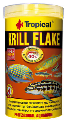 Tropical Krill 40 % Flakes 1000 ml farbverstärkendes Fischfutter Flocken 