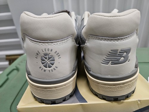 2020 Aimé Leon Dore x New Balance 550 White/Silver Sz 9.5 - Picture 5 of 8