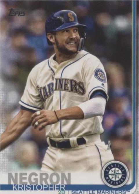 2019 Topps - Kristopher Negron #638 - 1 of 1