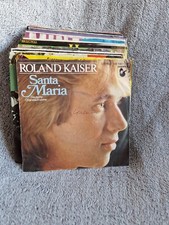 KEINE PACKSTATION Single7"Roland Kaiser..Santa Maria..0hne schriftzug Klasse