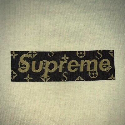 OG 2000 Supreme Louis Vuitton LV Monogram Box Logo T Shirt OG 2000 Supreme Louis Vuitton LV Monogram Box Logo T Shirt