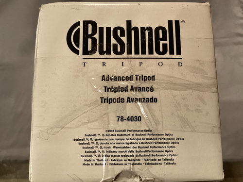 Bushnell Advanced Tripod, Black, 61in Spotting Scopes, Binoculars, 78-4030 - Picture 2 of 4