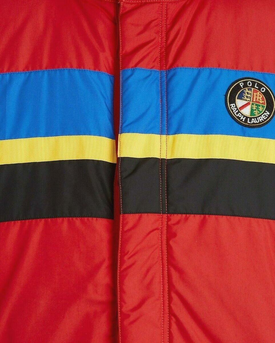 Polo Ralph Lauren VTG Cookie Patch Down Jacket Hi Tech Snow Polo Ralph Lauren VTG Cookie Patch Down Jacket Hi Tech Snow